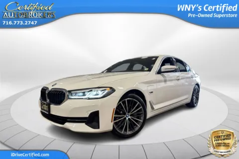 White 2023 BMW 5 Series 530e xDrive AWD for sale in Grand Island, NY