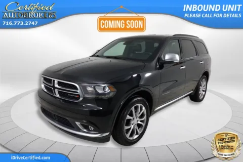 Black 2018 Dodge Durango Citadel AWD for sale in Grand Island, NY