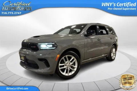 Gray 2025 Dodge Durango R/T Plus AWD for sale in Grand Island, NY