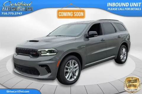 Gray 2025 Dodge Durango R/T Plus AWD for sale in Grand Island, NY
