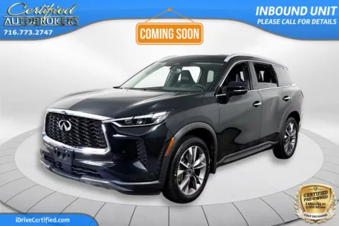 Black 2022 INFINITI QX60 PURE AWD for sale in Grand Island, NY