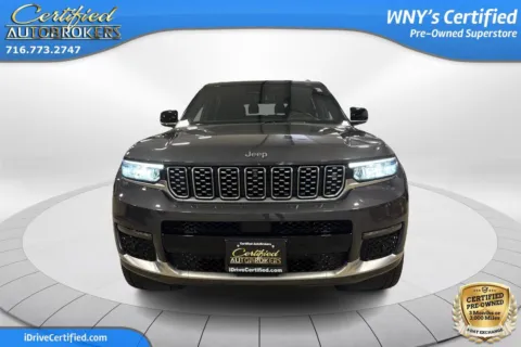 Photos of 2023 Jeep Grand Cherokee L Summit Reserve 4x4 for sale in Grand Island, NY at Certified AutoBrokers
