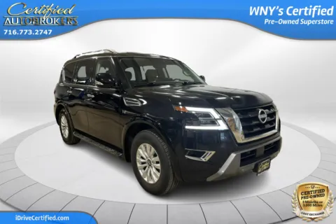 Another view of 2021 Nissan Armada SV 4x4 for sale in Grand Island, NY at Certified AutoBrokers