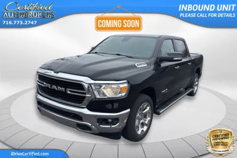 Black 2019 Ram 1500 Big Horn 4x4 for sale in Grand Island, NY