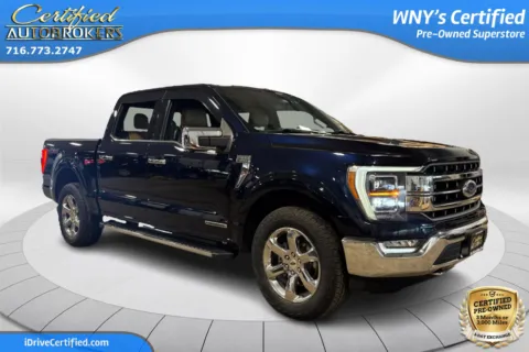 Another view of 2021 Ford F-150 LARIAT 4x4 for sale in Grand Island, NY at Certified AutoBrokers