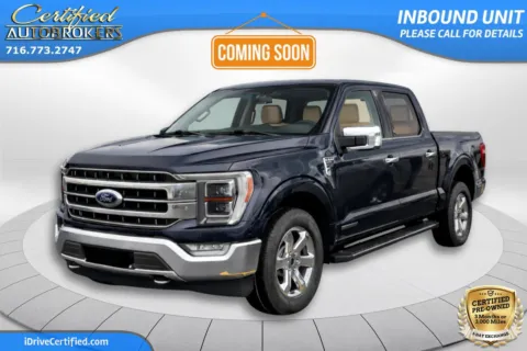 Blue 2021 Ford F-150 LARIAT 4x4 for sale in Grand Island, NY