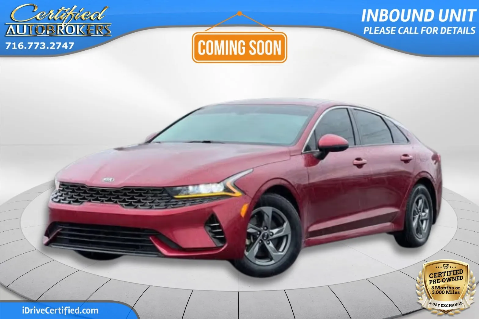 Red 2021 Kia K5 LXS for sale in Grand Island, NY