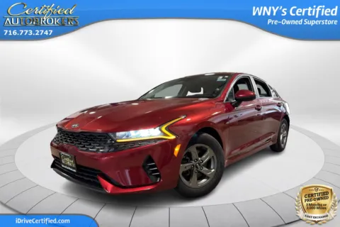 Red 2021 Kia K5 LXS for sale in Grand Island, NY