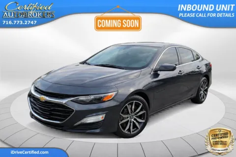 Gray 2021 Chevrolet Malibu RS for sale in Grand Island, NY