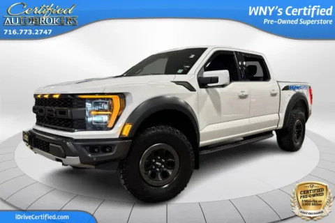 White 2022 Ford F-150 Raptor 4x4 for sale in Grand Island, NY