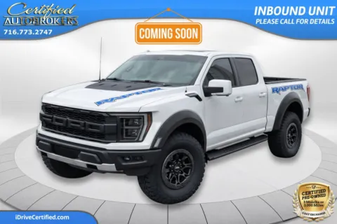 White 2022 Ford F-150 Raptor 4x4 for sale in Grand Island, NY