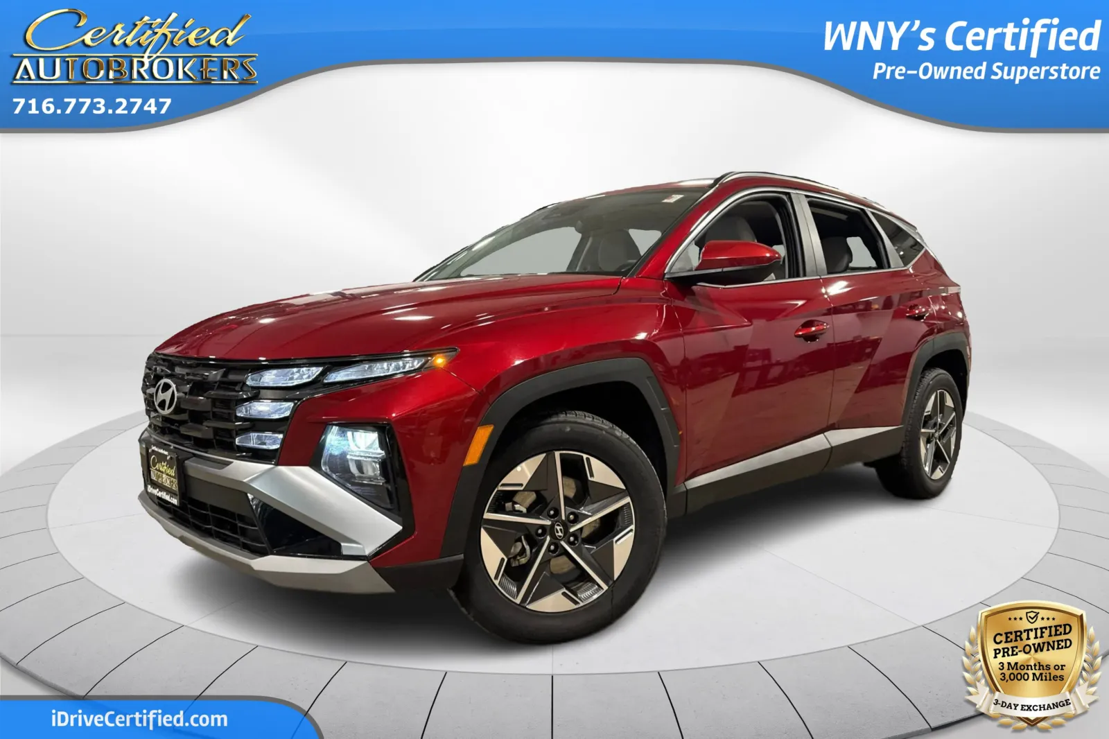 Red 2025 Hyundai Tucson SEL AWD for sale in Grand Island, NY