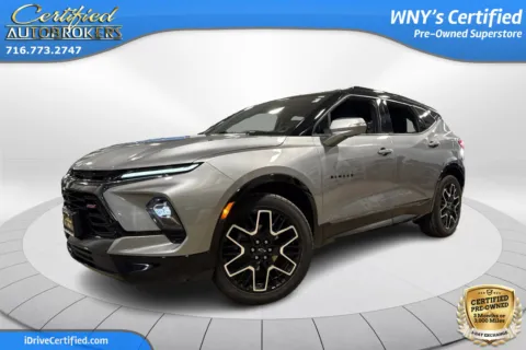 Gray 2024 Chevrolet Blazer RS AWD for sale in Grand Island, NY