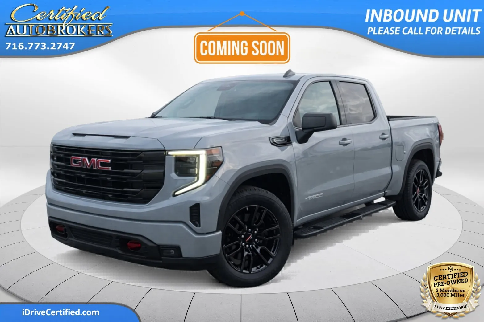 Gray 2024 GMC Sierra 2500HD AT4 4x4 for sale in Grand Island, NY