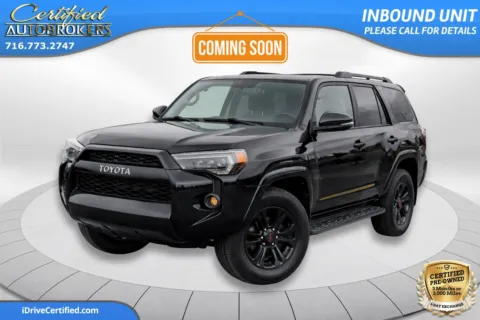 Black 2017 Toyota 4Runner SR5 Premium 4x4 for sale in Grand Island, NY