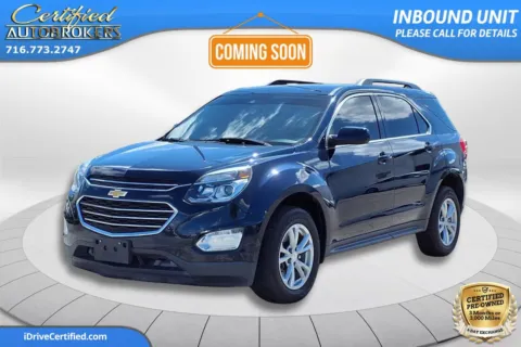 Blue 2017 Chevrolet Equinox LT for sale in Grand Island, NY