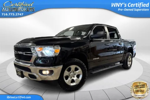 Black 2020 Ram 1500 Big Horn 4x4 for sale in Grand Island, NY