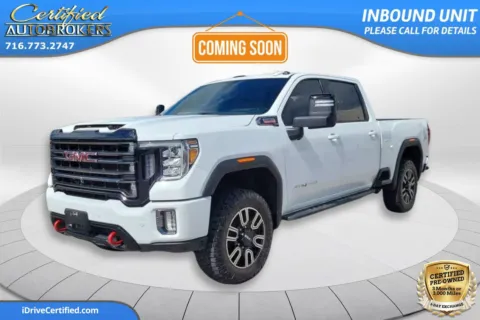 White 2021 GMC Sierra 2500HD AT4 X31 4x4 for sale in Grand Island, NY