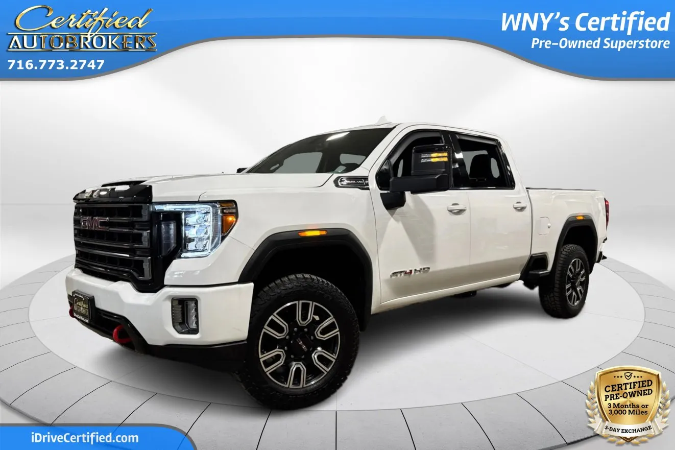 White 2021 GMC Sierra 2500HD AT4 X31 4x4 for sale in Grand Island, NY