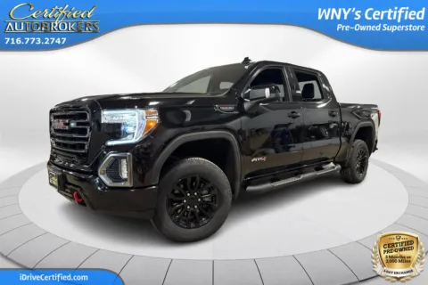 Black 2021 GMC Sierra 1500 AT4 4x4 for sale in Grand Island, NY