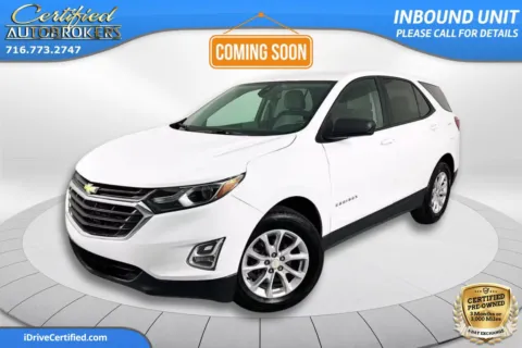 White 2020 Chevrolet Equinox LS for sale in Grand Island, NY