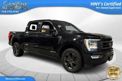 Another view of 2021 Ford F-150 LARIAT FX4 4x4 for sale in Grand Island, NY at Certified AutoBrokers