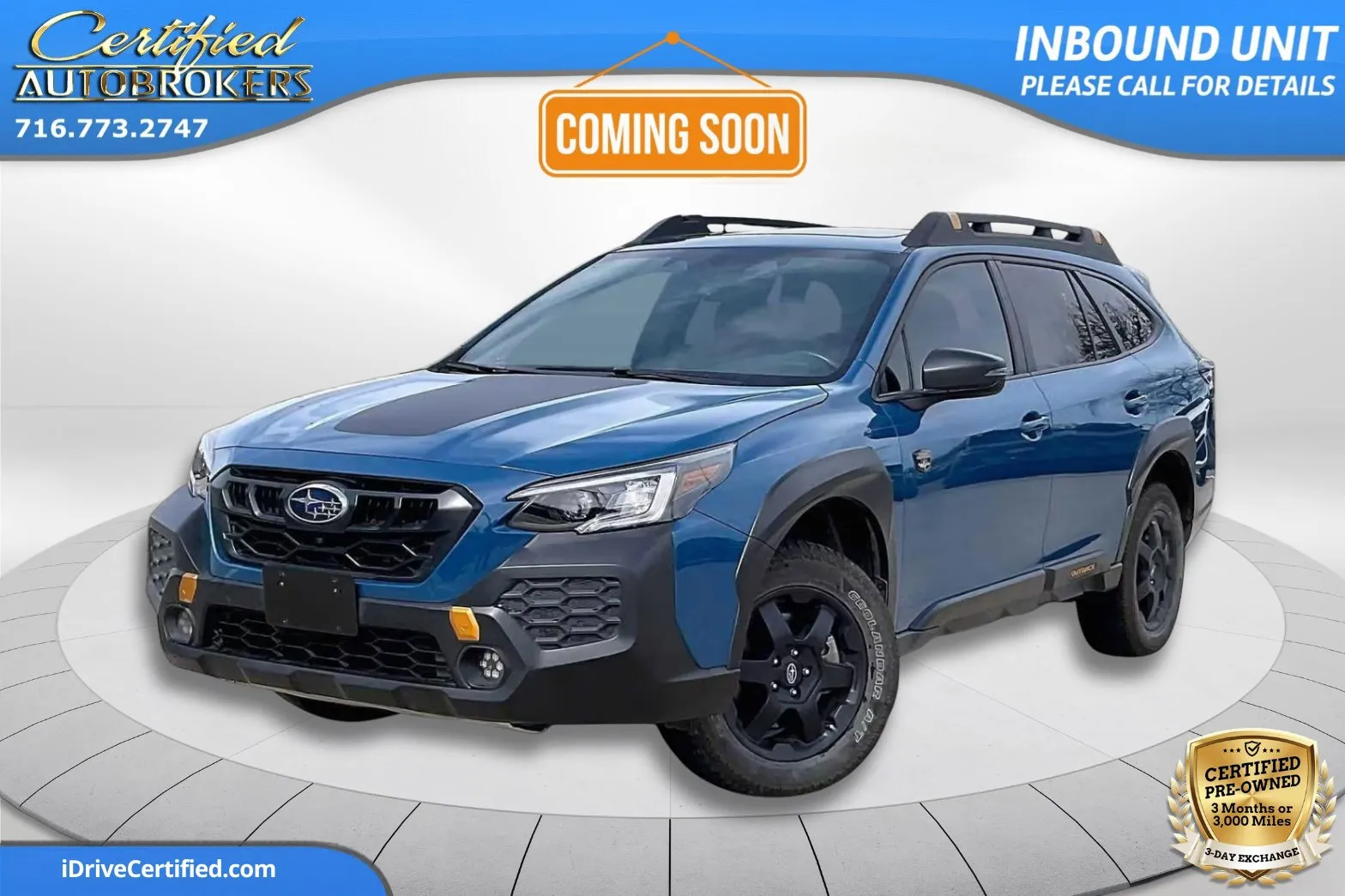 Blue 2024 Subaru Outback Wilderness AWD for sale in Grand Island, NY