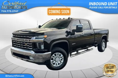 Black 2020 Chevrolet Silverado 3500HD LTZ 4x4 for sale in Grand Island, NY