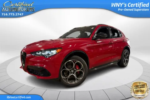 Red 2025 Alfa Romeo Stelvio AWD for sale in Grand Island, NY