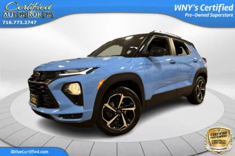 Blue 2023 Chevrolet Trailblazer RS AWD for sale in Grand Island, NY