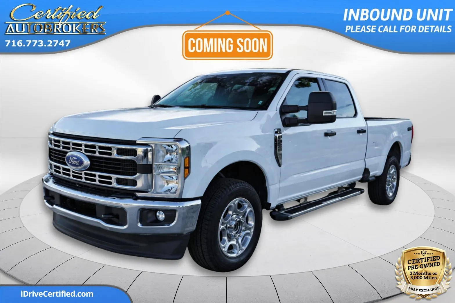 White 2024 Ford Super Duty F-250 SRW XLT LB 4x4 for sale in Grand Island, NY