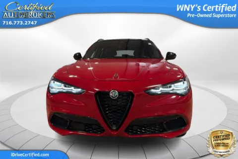 Photos of 2025 Alfa Romeo Stelvio AWD for sale in Grand Island, NY at Certified AutoBrokers
