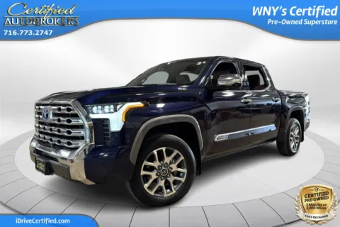 Blue 2024 Toyota Tundra 1794 Edition Hybrid 4x4 for sale in Grand Island, NY
