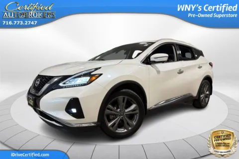 White 2024 Nissan Murano Platinum AWD for sale in Grand Island, NY