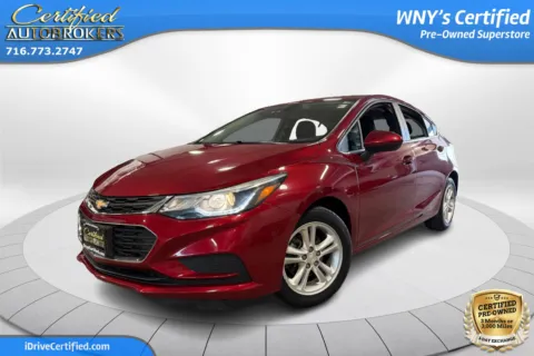 Red 2018 Chevrolet Cruze LT for sale in Grand Island, NY