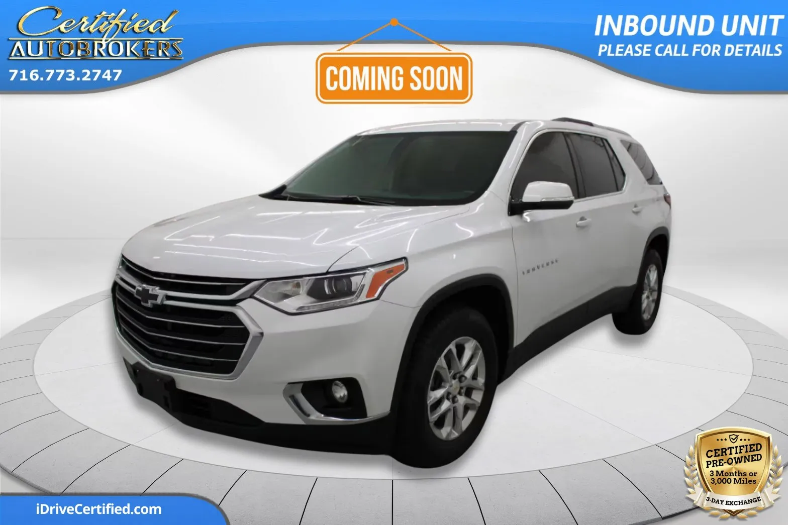 2018 Chevrolet Traverse LT AWD for sale in Grand Island, NY
