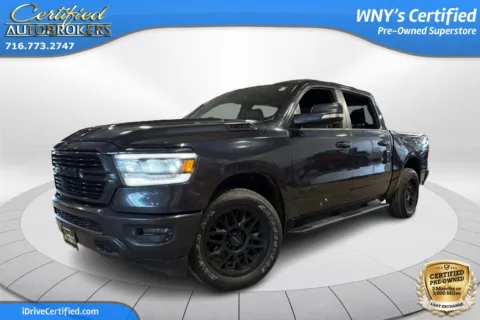 Blue 2019 Ram 1500 Rebel 4x4 for sale in Grand Island, NY