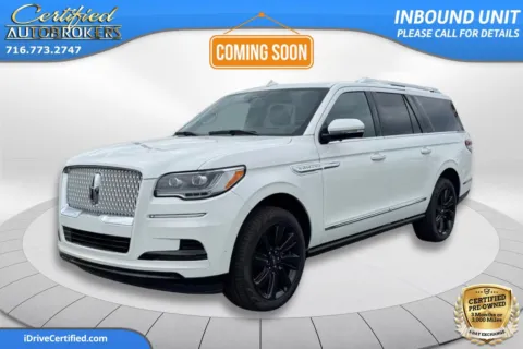 White 2024 Lincoln Navigator L Reserve 4x4 for sale in Grand Island, NY