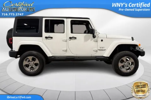 More photos of 2017 Jeep Wrangler Unlimited Sahara 4x4 at Certified AutoBrokers, NY