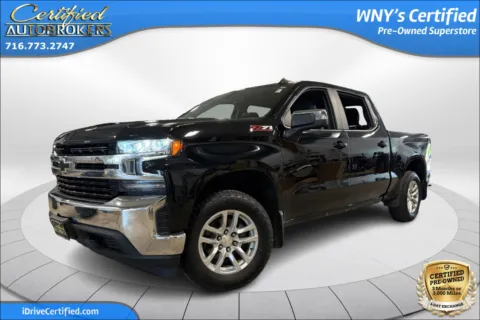 Black 2020 Chevrolet Silverado 1500 LT Z71 4x4 for sale in Grand Island, NY