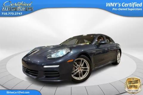 Blue 2014 Porsche Panamera 4 AWD for sale in Grand Island, NY