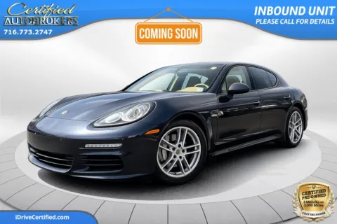 Blue 2014 Porsche Panamera 4 AWD for sale in Grand Island, NY