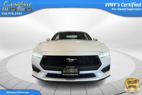 Photos of 2024 Ford Mustang EcoBoost Premium Convertible for sale in Grand Island, NY at Certified AutoBrokers