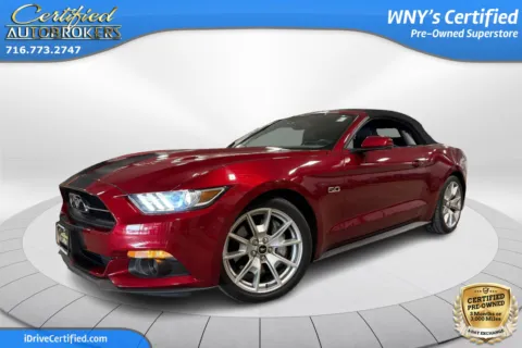 Red 2015 Ford Mustang GT Premium for sale in Grand Island, NY