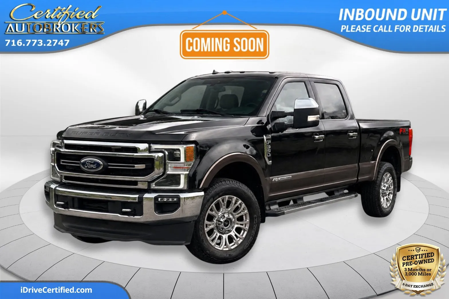 Black 2020 Ford Super Duty F-350 SRW King Ranch FX4 4x4 for sale in Grand Island, NY