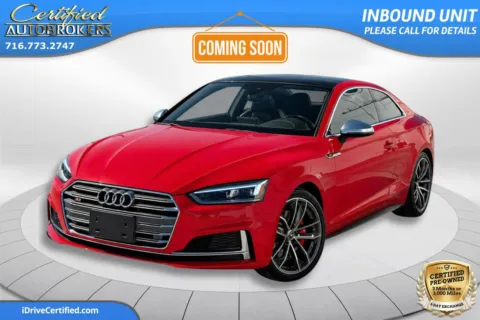 Red 2018 Audi S5 Sportback Premium Plus AWD for sale in Grand Island, NY