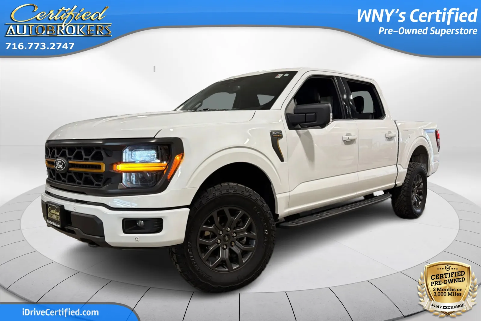 White 2024 Ford F-150 Tremor 4x4 for sale in Grand Island, NY