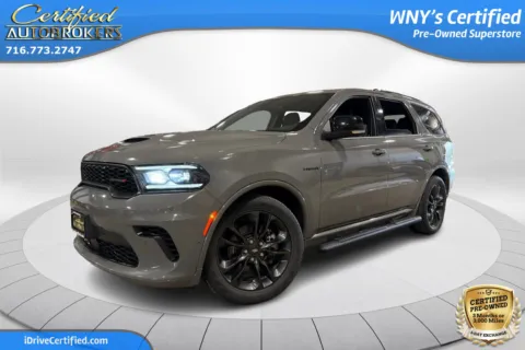 Gray 2024 Dodge Durango R/T Plus AWD for sale in Grand Island, NY