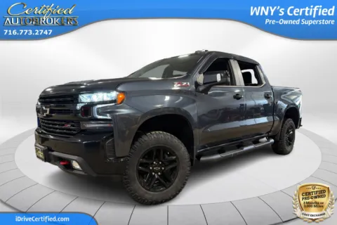 Gray 2020 Chevrolet Silverado 1500 LT Trail Boss 4x4 for sale in Grand Island, NY
