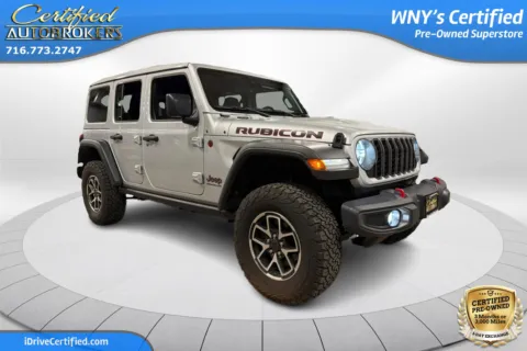 Another view of 2024 Jeep Wrangler Rubicon 4x4 for sale in Grand Island, NY at Certified AutoBrokers